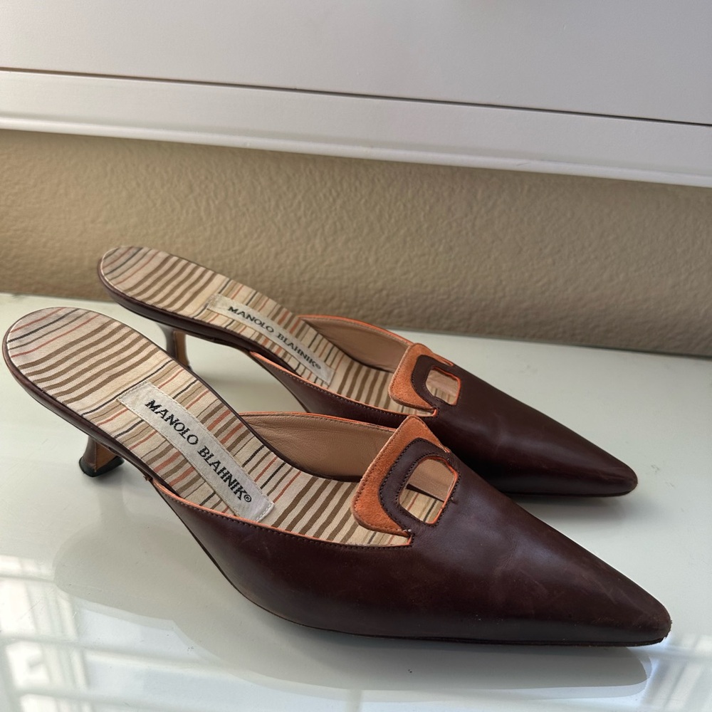 Manolo Blahnik Kitten Heels